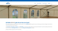 Desktop Screenshot of beyern-service.de